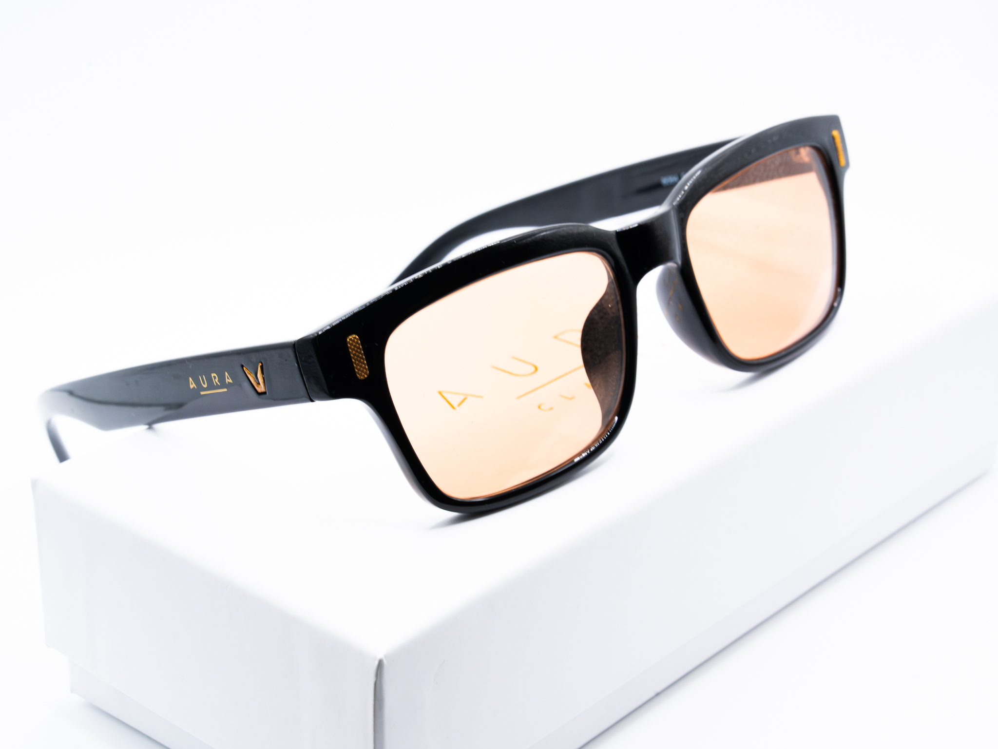 Aura Clarity Serenity FL-41 Migraine Glasses – Classic Black | Eyewear for Migraine & Photophobia Relief